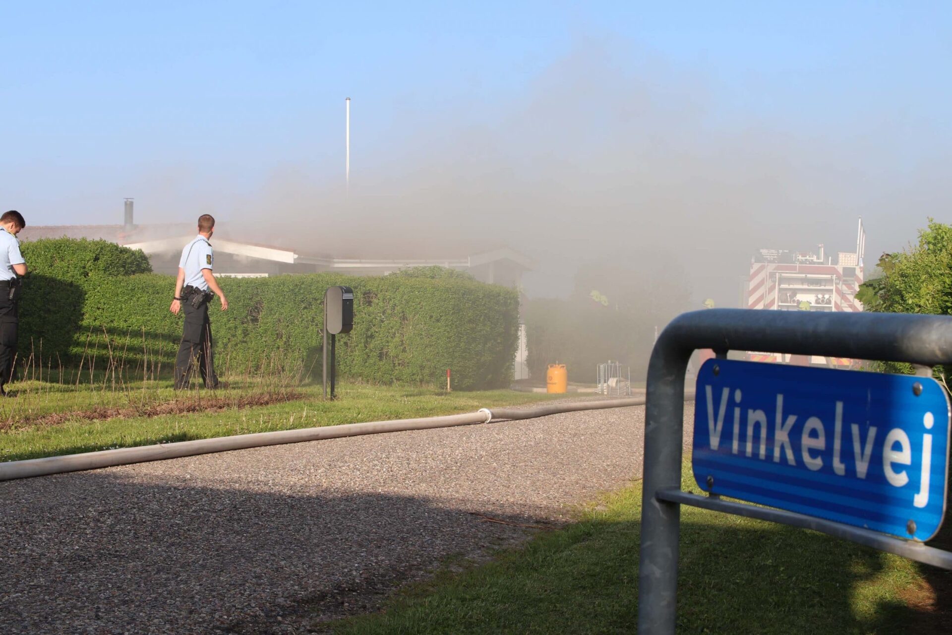 Brand sommerhus Hejlsminde