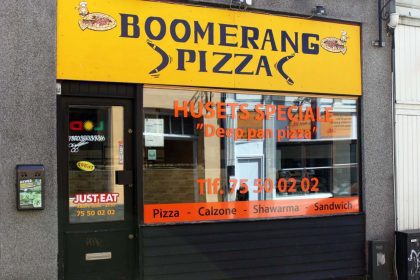 Boomerang pizza foto Elo Christoffersen