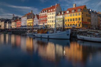 nyhavn, denmark, europe